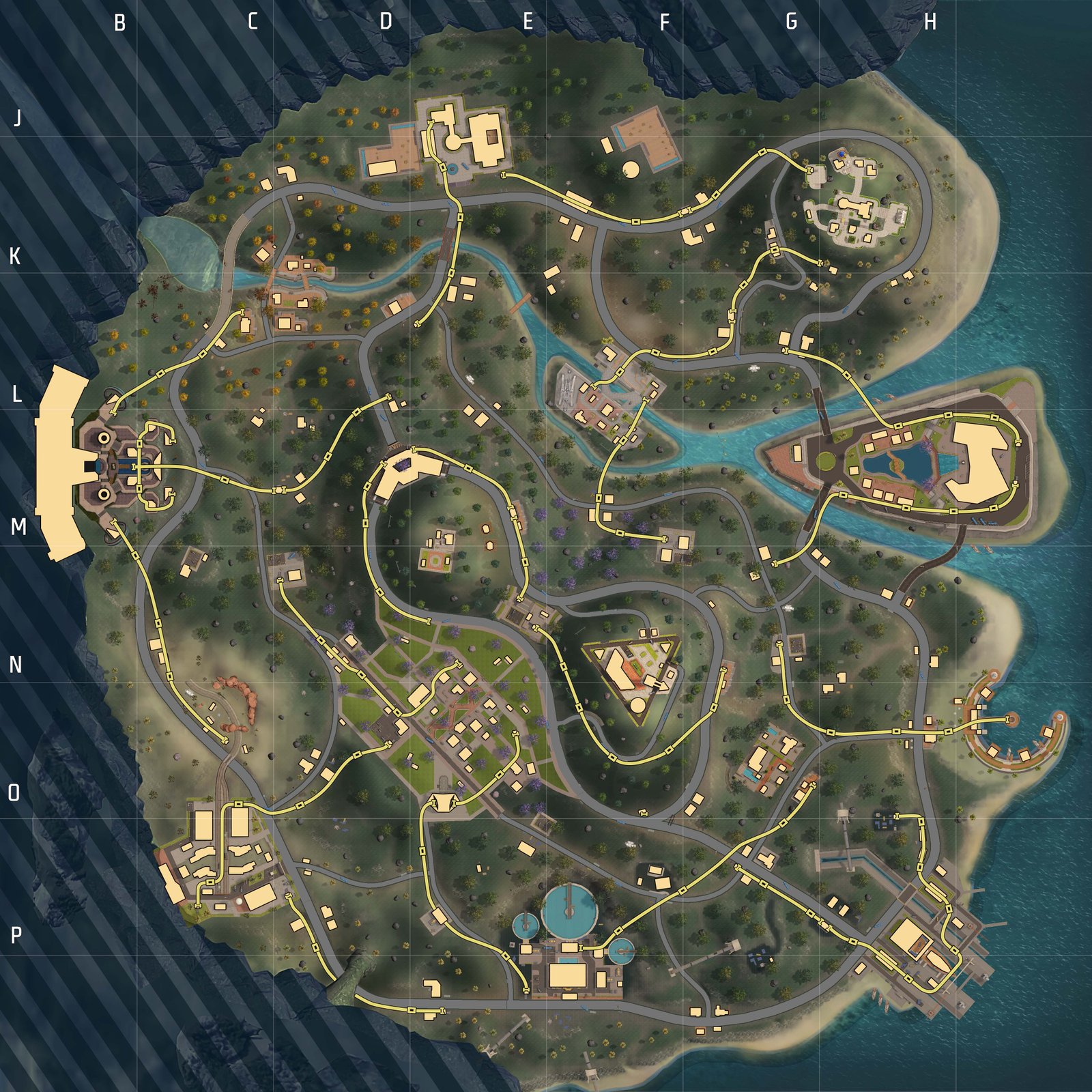 แผนที่เกม Free Fire