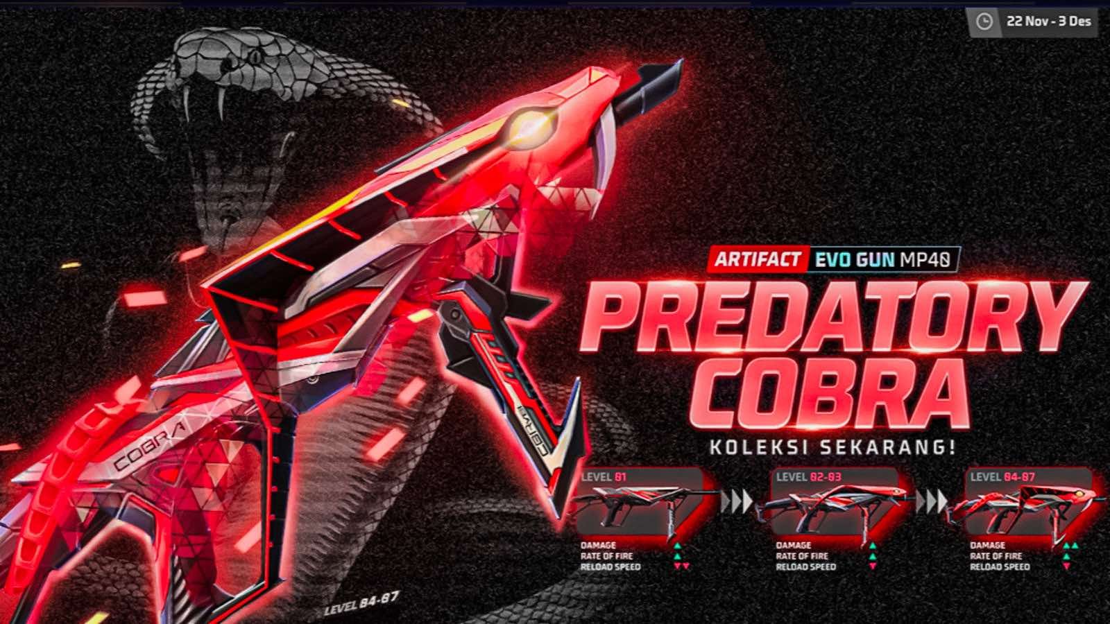 MP40 Cobra Skin